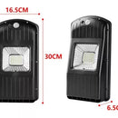 Lampara Para Exterior Solar Led De 30w Con Sensor De Luz (AG)
