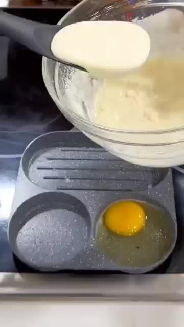 Sartén Para Tortillas Y Hamburguesas De Doble Orificio