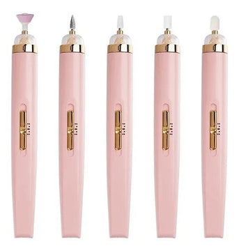 Pulidor Eléctrico Lima Uñas Manicure Recargable Pedicure Luz