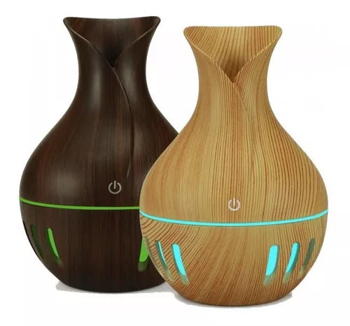 Humidificador Difusor Aromaterapia 8 Luces Ultrasó + Esencia