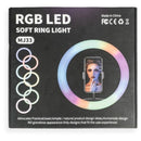 Aro de Luz LED RGB Colores 33CM MJ33