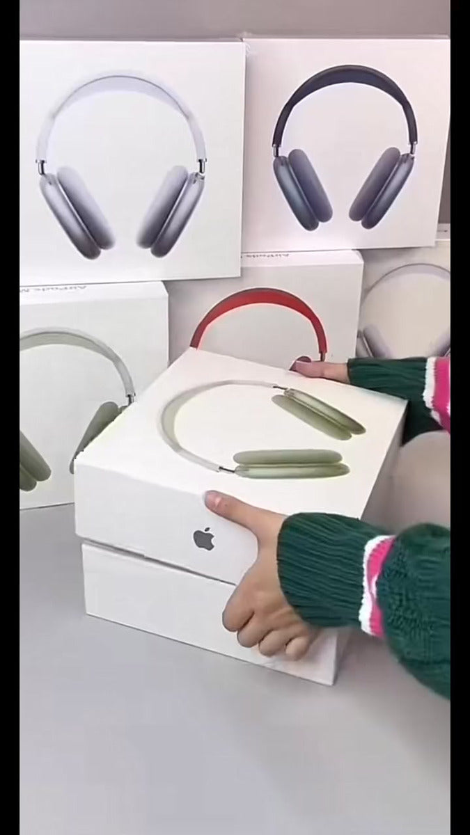 Auriculares inalámbricos Bluetooth compatibles con AirPods Max Color Blue