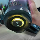 Parlante JBL Pulse 5 portátil con bluetooth waterproof negra