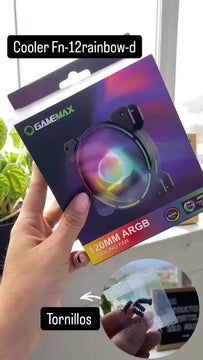 Cooler Gamemax Fn-12rainbow-d 120mm Argb