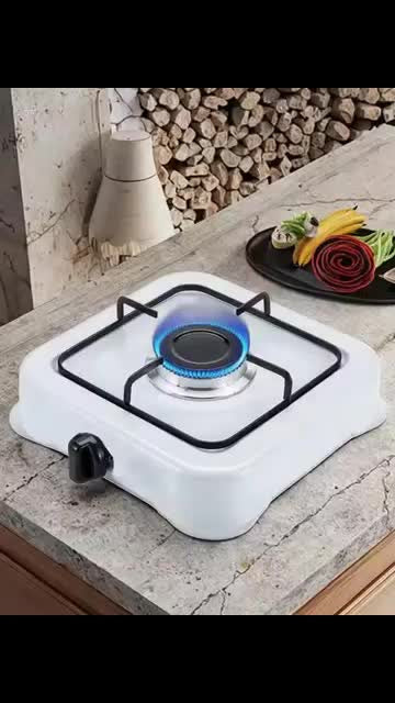 Estufa Genérica 2811 De Gas 1 Quemador Blanco