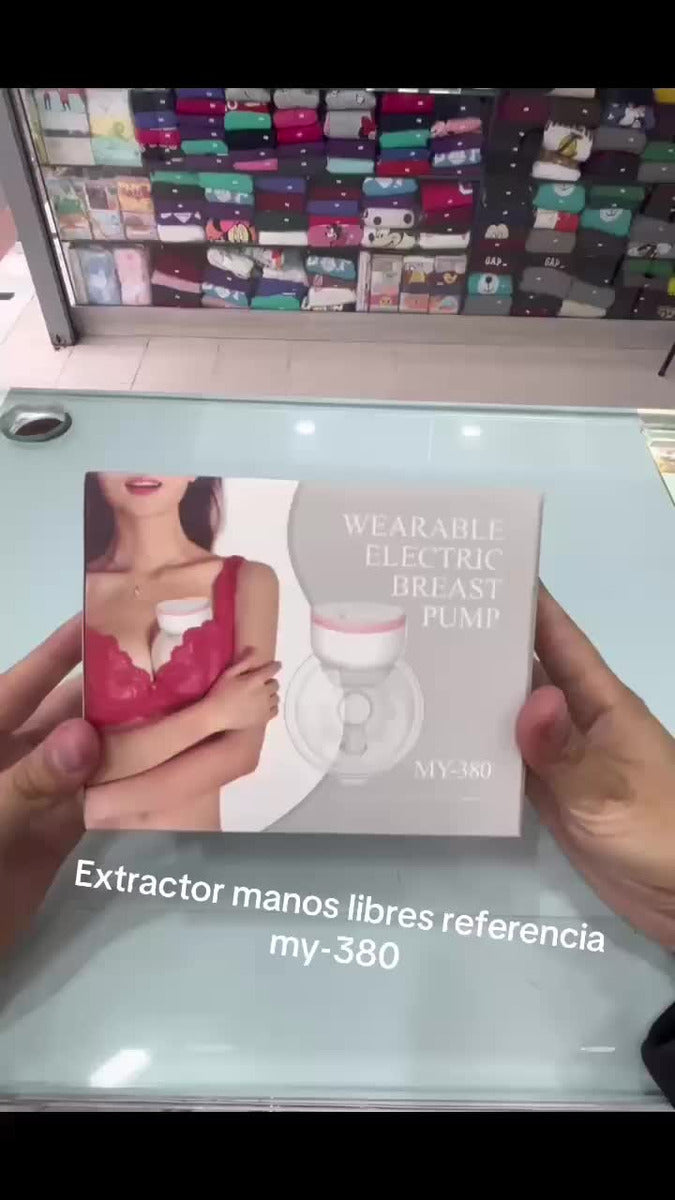Estractor De Leche Portátil Manos Libres Pantalla Led Tactil