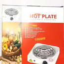 Estufa Eléctrica Sencilla Portátil De Un Puesto 1000w Blanco