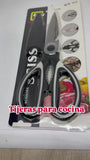 Tijeras Para Cocina Acero Inoxidable Chef Multifuncionales Negro
