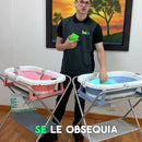 Soporte De Bañera Y Cambiador Gris Soporte De Bañera Y Cambiador