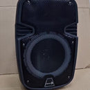 Parlante Profecional Bluetooth Usb Fm 8 Pulgadas Recargable Negro