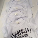 Body Personalizado Blanco Todas Las Tallas Disponible