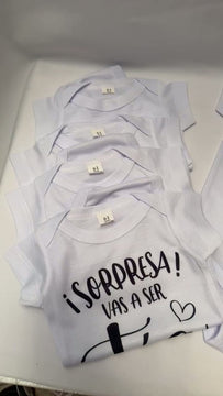 Body Personalizado Blanco Todas Las Tallas Disponible