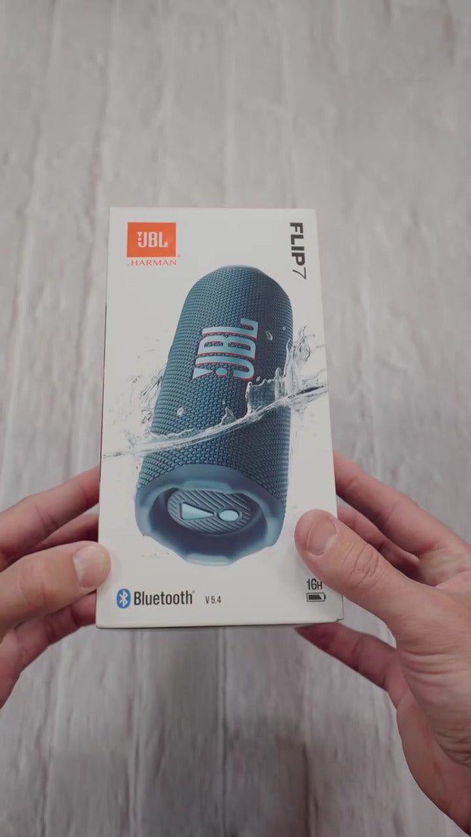 Parlante Bluetooth Jbl Flip 7 Resistente Al Agua Y Polvo Ip6 Color Negro