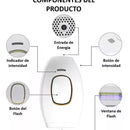 Depiladora de luz pulsada láser permanente IPL indolora
