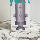 Micrófono Blue Yeti Condensador Omnidireccional color silverS