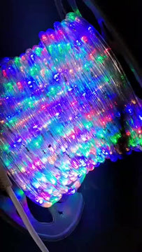 Manguera Led 3 Vias Luces Navideñas X 20mt Multicolor