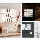 Letrero Led Cinematic Light Box Letras Luz Led