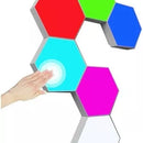 Paneles De Luz Led Rgb Hexagonal Táctil Decoración Creativa