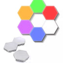 Paneles De Luz Led Rgb Hexagonal Táctil Decoración Creativa
