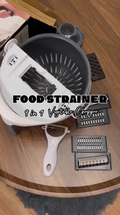 Mandolina Cortador Verduras 9 En 1 Multifuncional