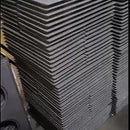 Plancha Para Estufa Leña 2 Puestos Gris Metalico