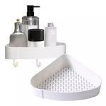 Estante Esquinero De Baño Organizador De Bañera Con Adhesivo