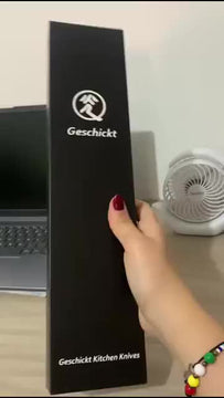 Cuchillo De Cocina Geschickt Chef 1 Unidad Plateado