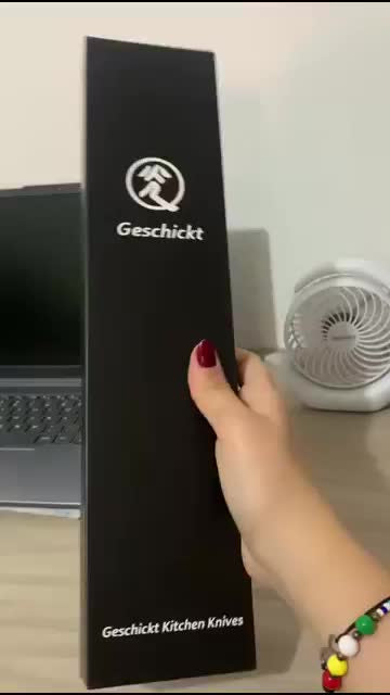 Cuchillo De Cocina Geschickt Chef 1 Unidad Plateado
