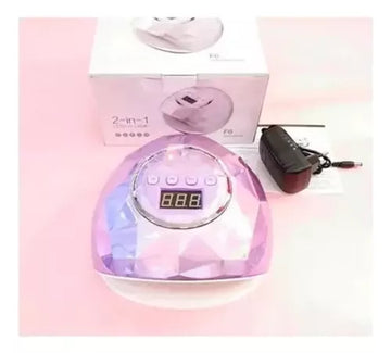 Lampara Uv Led F6/ Para Uñas Secado Rápido Temporizador 86w