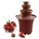 Mini Fuente De Chocolate 3 Niveles Eléctrica Acero