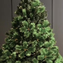 Pino Nevada Árbol De Navidad 2.25m Para Decoración Navideña Verde Claro