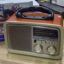 Radio Am Fm Parlante Usb Retro Recargable Bluetooth ¡ Mp3! Caqui