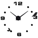 Reloj De Pared 3d Grande 80cm -120 Cm Diámetro Metálicosm026
