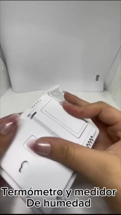Medidor Humedad Termohigrómetro Digital Termómetro Ambiental
