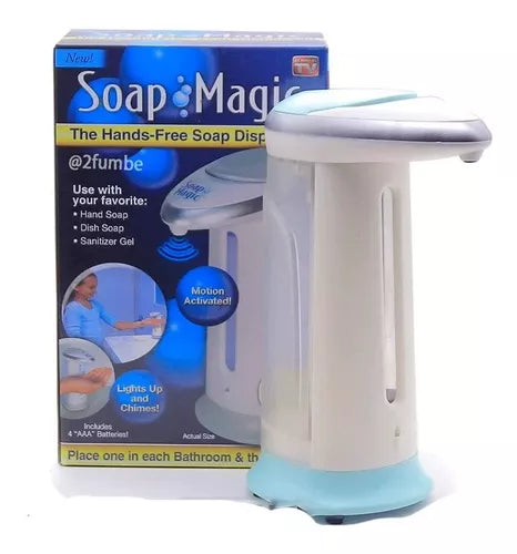 Dispensador Gel - Jabón Automático Mesa Sensor Ultra Ahorro
