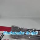 Exprimidor Ajos Acero Inoxidable Trituradora Prensa Plateado