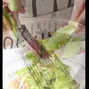 Tijeras de cocina con 5 cuchillas para cortar ensaladas, hierbas y condimentos