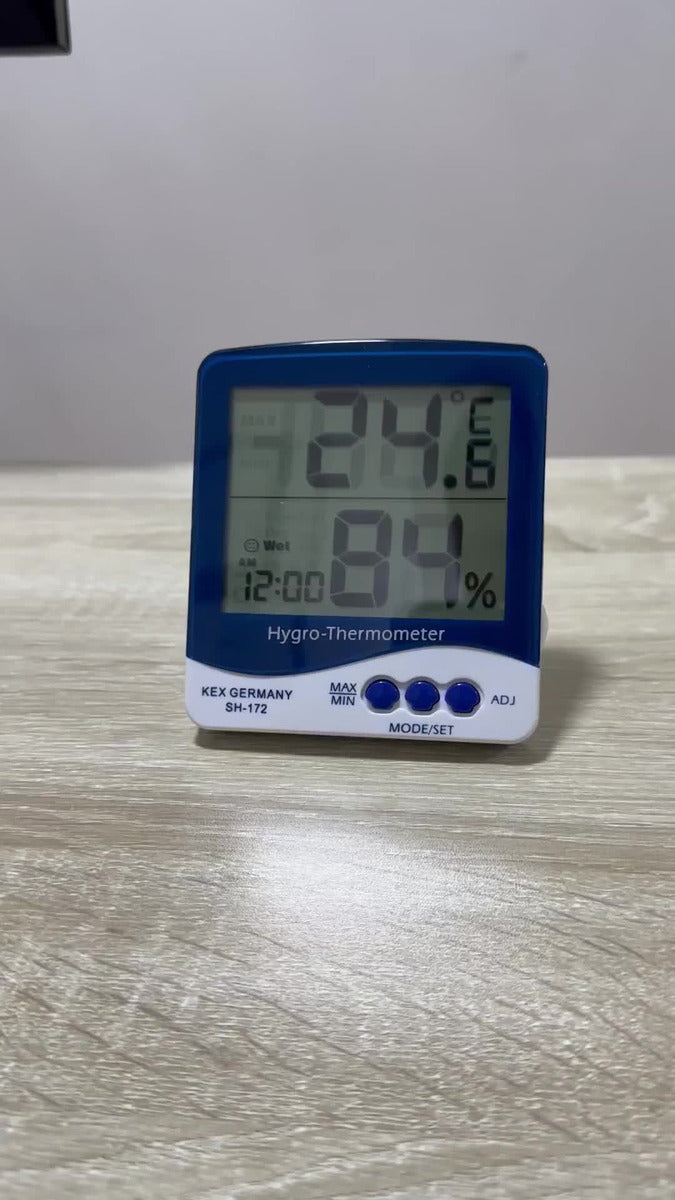 Termohigrómetro Digital Kex Con Certificado De Calibracion