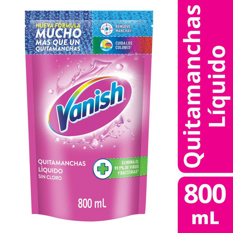 LIMPIADOR LIQ VANISH 800ML DP ORIGINAL