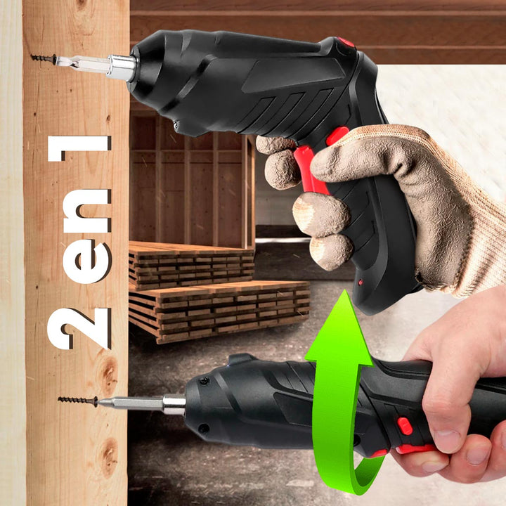 Destornillador Inalámbrico Recargable Eléctrico Atornillador F14261-16