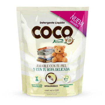 Detergente Liquido X1.8Lt Coco Varela