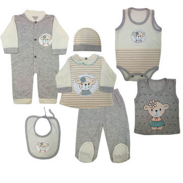 Conjunto Niña Osa De Rayas 408 Janels