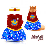 Disfraz Perro Gato Mascotas Superhéroe Halloween GY003MMA