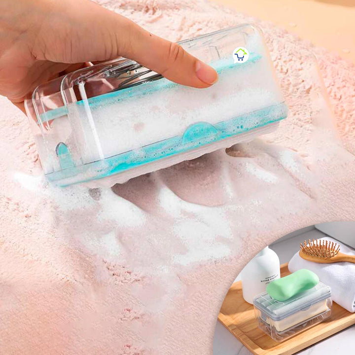 Dispensador De Jabón Cepillo Rodillos Ahorra Jabón 230319