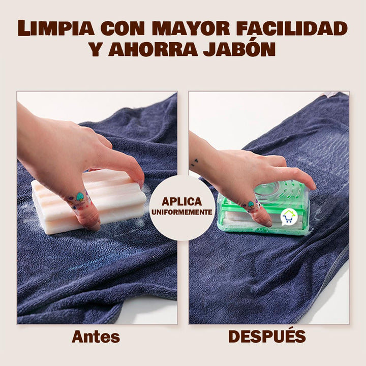 Dispensador De Jabón Cepillo Rodillos Ahorra Jabón 230319