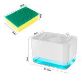 Dispensador Jabón Lavaplatos Esponja Cocina Jsm-127