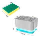 Dispensador Jabón Lavaplatos Esponja Cocina Jsm-127