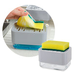 Dispensador Jabón Lavaplatos Esponja Cocina Jsm-127