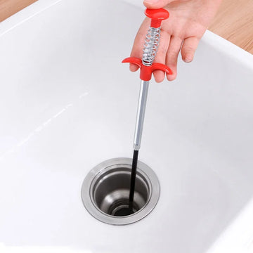 Sonda de drenaje 60CM para sifones tuberia y alcantarillado extractor de plomeria