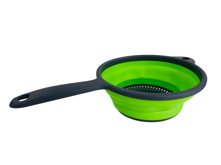COLADOR DE SILICONA PLEGABLE